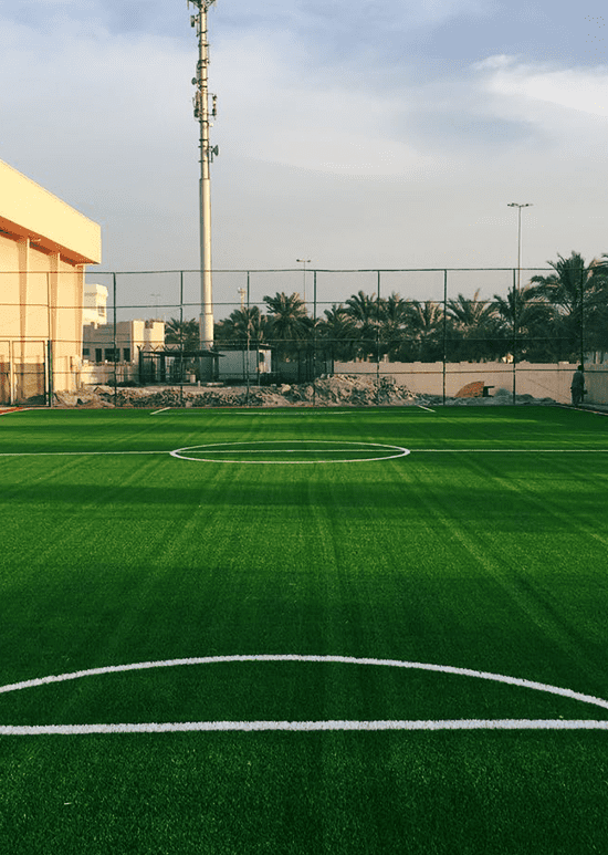 Artificial Grass Of Stadium In Bahrain